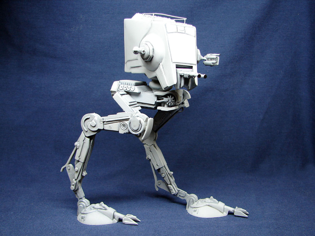 имперский шагоход at-st